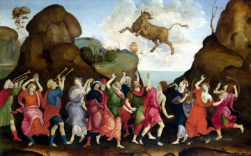 LIPPI Filippino La adoración del dios toro egipcio Apis Pinturas al óleo